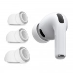 Tech-Protect Ear Tips Θήκη Σιλικόνης σε Λευκό χρώμα για Apple AirPods Pro 3