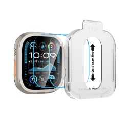 Tech-Protect Easy Set+ Tempered Glass (2-Pack) για Apple Watch Ultra 1/2/3 (49mm) - Διάφανο