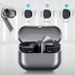 Tech-Protect Ear Tips Σιλικόνης για Galaxy Buds 3 Pro (3 τεμάχια, Γκρι)