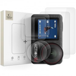 Tech-Protect Glass Fit+ 2-Set Tempered Glass για DJI Osmo Action 5 Pro - Διάφανο
