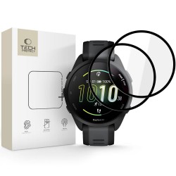 Tech-Protect Glass Flex+ 2-Pack για Garmin Forerunner 165 Μαύρο