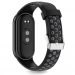Tech-Protect IconBand Air Λουράκι για Xiaomi Smart Band 8/9/10/NFC (Μαύρο-Γκρι)