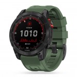 Tech-Protect Iconband Λουράκι Σιλικόνης Army Green για το Fenix 5 / 6 / 6 Pro / 7