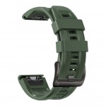 Tech-Protect Iconband Λουράκι Σιλικόνης Army Green για το Fenix 5 / 6 / 6 Pro / 7