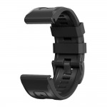 Tech-Protect Iconband Λουράκι Σιλικόνης Μαύρο για το Fenix 6 / 6 Pro / 7