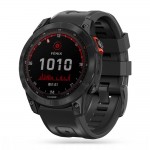 Tech-Protect Iconband Λουράκι Σιλικόνης Μαύρο για το Fenix 6 / 6 Pro / 7
