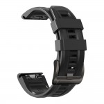 Tech-Protect Iconband Λουράκι Σιλικόνης Μαύρο για το Fenix 6 / 6 Pro / 7