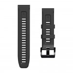 Tech-Protect Iconband Λουράκι Σιλικόνης Μαύρο για το Fenix 6 / 6 Pro / 7
