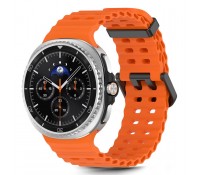 Tech-Protect IconBand Pro Λουράκι για Samsung Galaxy Watch 8 / Classic (40/44/46mm) Sunburst Orange