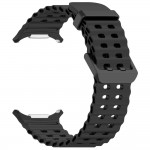 Tech-Protect Λουράκι Iconband Pro σε Μαύρο χρώμα για Samsung Galaxy Watch Ultra, 47 mm