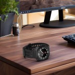 Tech-Protect Λουράκι Iconband Pro σε Μαύρο χρώμα για Samsung Galaxy Watch Ultra, 47 mm