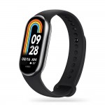 Tech-Protect Iconband Λουράκι Σιλικόνης με Pin Μαύρο για Xiaomi Smart Band 8/ 8 NFC/ 9/ 9 NFC