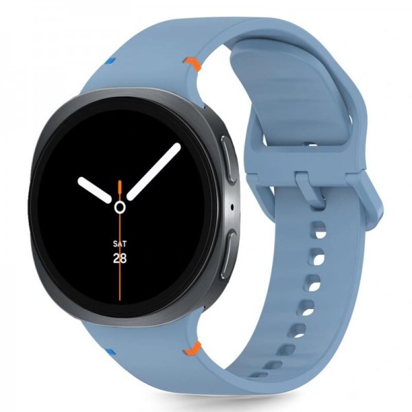 Tech-Protect Λουράκι Σιλικόνης για Samsung Galaxy Watch 8 / Classic (40/44/46mm) Baby Blue
