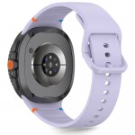 Tech-Protect Λουράκι Σιλικόνης για Samsung Galaxy Watch 8 / Classic (40/44/46mm) Elegant Purple