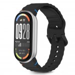 Tech-Protect Λουράκι Σιλικόνης Μαύρο για Xiaomi Smart Band 8/9/10/NFC