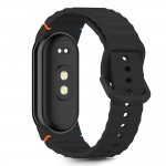 Tech-Protect Λουράκι Σιλικόνης Μαύρο για Xiaomi Smart Band 8/9/10/NFC