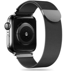 Tech-Protect Milanese Λουράκι Μεταλλικό Μαύρο για Apple Watch 4 / 5 / 6 / 7 / 8 / 9 / SE / ULTRA 1 / 2 ( 44 / 45 / 49 MM)