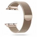 Tech-Protect Milanese Λουράκι Μεταλλικό Χρυσό για Apple Watch 4 / 5 / 6 / 7 / 8 / 9 / SE / ULTRA 1 / 2 ( 44 / 45 / 49 MM)