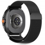 Tech-Protect MilaneseBand Μεταλλικό Λουράκι Μαύρο για Samsung Galaxy Watch 8 / 8 Classic (40/44/46mm)