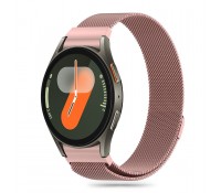 Tech-protect MilanesBand, λουράκι από Ανοξείδωτο Ατσάλι, για το SAMSUNG GALAXY WATCH 4 / 5 / /5 Pro / 6 / 7 / Fe Ροζ Χρυσό