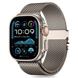 Tech-Protect Λουράκι Milano Titanium για Apple Watch 4 / 5 / 6 / 7 / 8 / 9 / 10 / SE / ULTRA 1 / 2 (44 / 45 / 46 / 49 MM)