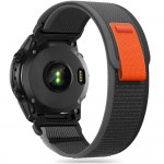 Tech-Protect Nylon Λουράκι Υφασμάτινο Μαύρο / Πορτοκαλί για το Fenix 3 / 5X / 3HR / 5X PLUS / 6X / 6X Pro / 7X