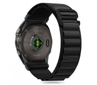 Tech-Protect Nylon Pro Λουράκι Υφασμάτινο E Black για το Fenix 5 / 6 / 6 PRO / 7 /8 / 8 Pro 47 mm