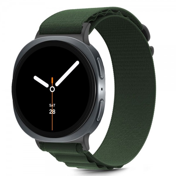 Tech-Protect Nylon Pro Λουράκι για Samsung Galaxy Watch 8 / Classic (40 / 44 / 46 mm) Army Green