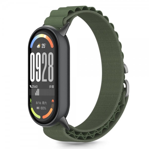 Tech-Protect Nylon Pro Λουράκι για Xiaomi Smart Band 8/9/10 NFC Army Green
