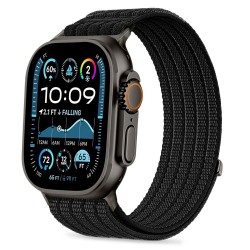 Λουράκι Tech-Protect Nylon Sport για Apple Watch 44 / 45 / 46 / 49 mm – Μαύρο
