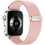 Tech-Protect Λουράκι Nylon Sport για το Huawei Watch Fit  3 / 4 / 4 PRO / 5 / 5 PRO Light Pink