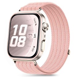 Tech-Protect Λουράκι Nylon Sport για το Huawei Watch Fit  3 / 4 / 4 PRO / 5 / 5 PRO Light Pink