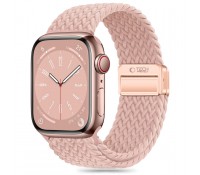 Tech-Protect NylonMag Λουράκι Υφασμάτινο Dusty Rose για το Apple Watch 6 / 7 / 8 / 9/ 10/ SE ( 40 / 41 / 42mm)