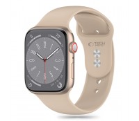 Tech-Protect Λουράκι Σιλικόνης Καφέ - Walnut - για το Apple Watch 6 / 7 / 8 / 9/ 10/ SE ( 40 / 41 / 42mm)