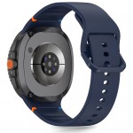 Tech-Protect Silicone Λουράκι για Samsung Galaxy Watch 8 / Classic (40/44/46mm) Storm Blue