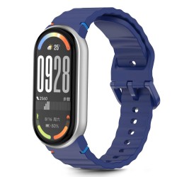 Tech-Protect Silicone Sport Λουράκι για Xiaomi Smart Band 8/9/10/NFC Μπλε