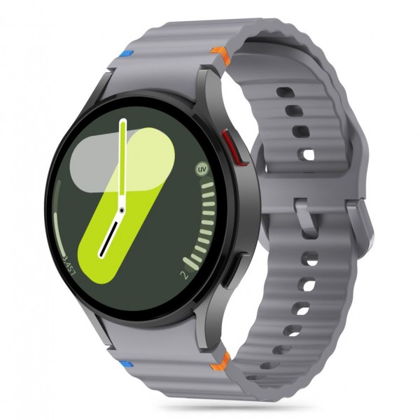 Tech-protect λουράκι Σιλικόνης για το SAMSUNG GALAXY WATCH 4 / 5 / /5 Pro / 6 / 7 / Fe Γκρι