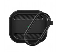 Techsuit Carbon Θήκη Σιλικόνης σε Μαύρο χρώμα για Apple AirPods 3