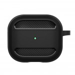 Techsuit Carbon Θήκη Σιλικόνης σε Μαύρο χρώμα για Apple AirPods 3 Techsuit Carbon Θήκη Σιλικόνης σε Μαύρο χρώμα για Apple AirPods 3