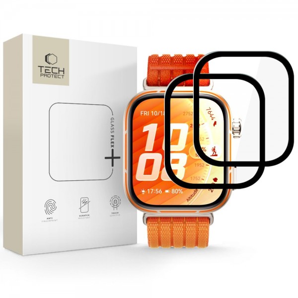 Υβριδικό Προστατευτικό Οθόνης Tech-Protect Glass Flex+ για Huawei Watch Fit 5 Pro (2 Τεμάχια, Μαύρο) Υβριδικό Προστατευτικό Οθόνης Tech-Protect Glass Flex+ για Huawei Watch Fit 5 Pro (2 Τεμάχια, Μαύρο)