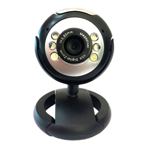Web Camera 1.3MP, Plug & Play, Black, POWERTECH