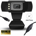 LAMTECH FULL HD USB WEB CAMERA WITH LED 1080P