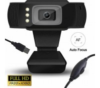 LAMTECH FULL HD USB WEB CAMERA WITH LED 1080P