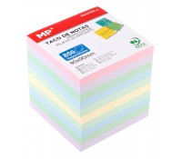 MP χαρτάκια σημειώσεων PN030N-2, 90x90mm, 850τμχ, χρωματιστά