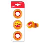 Διάφανη Κολλητική Ταινία MP PA507-01, 12mm x 33m, 3 Τεμάχια