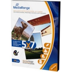 MEDIARANGE 130x180mm PP CARD, GLOSSY, 220g, 50τμχ