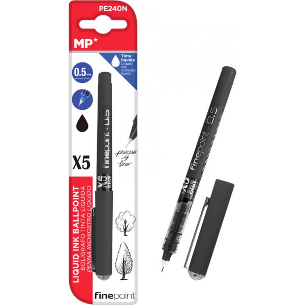 MP στυλό διαρκείας, καλλιγραφίας PE240N, 0.5mm, μαύρο MP στυλό διαρκείας, καλλιγραφίας PE240N, 0.5mm, μαύρο