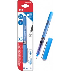 MP στυλό διαρκείας, καλλιγραφίας PE240A, 0.5mm, μπλε