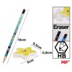 MP σετ ξύλινα μολύβια & γόμα World oceans day PPE356-05, εξάγωνα, HB, 5τμχ MP σετ ξύλινα μολύβια & γόμα World oceans day PPE356-05, εξάγωνα, HB, 5τμχ