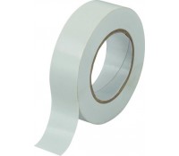 POWERTECH μονωτική ταινία, λευκή, 18mm, 20m, 10 τεμάχια